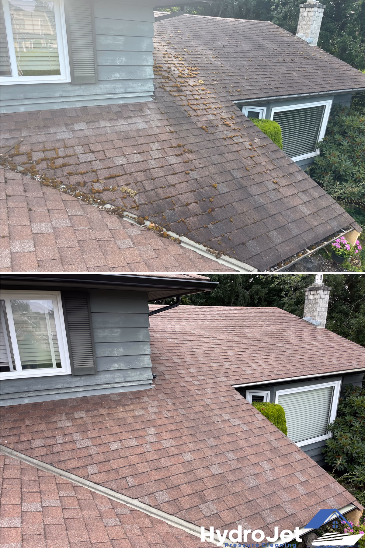 Original HydroJet exterior cleaning project